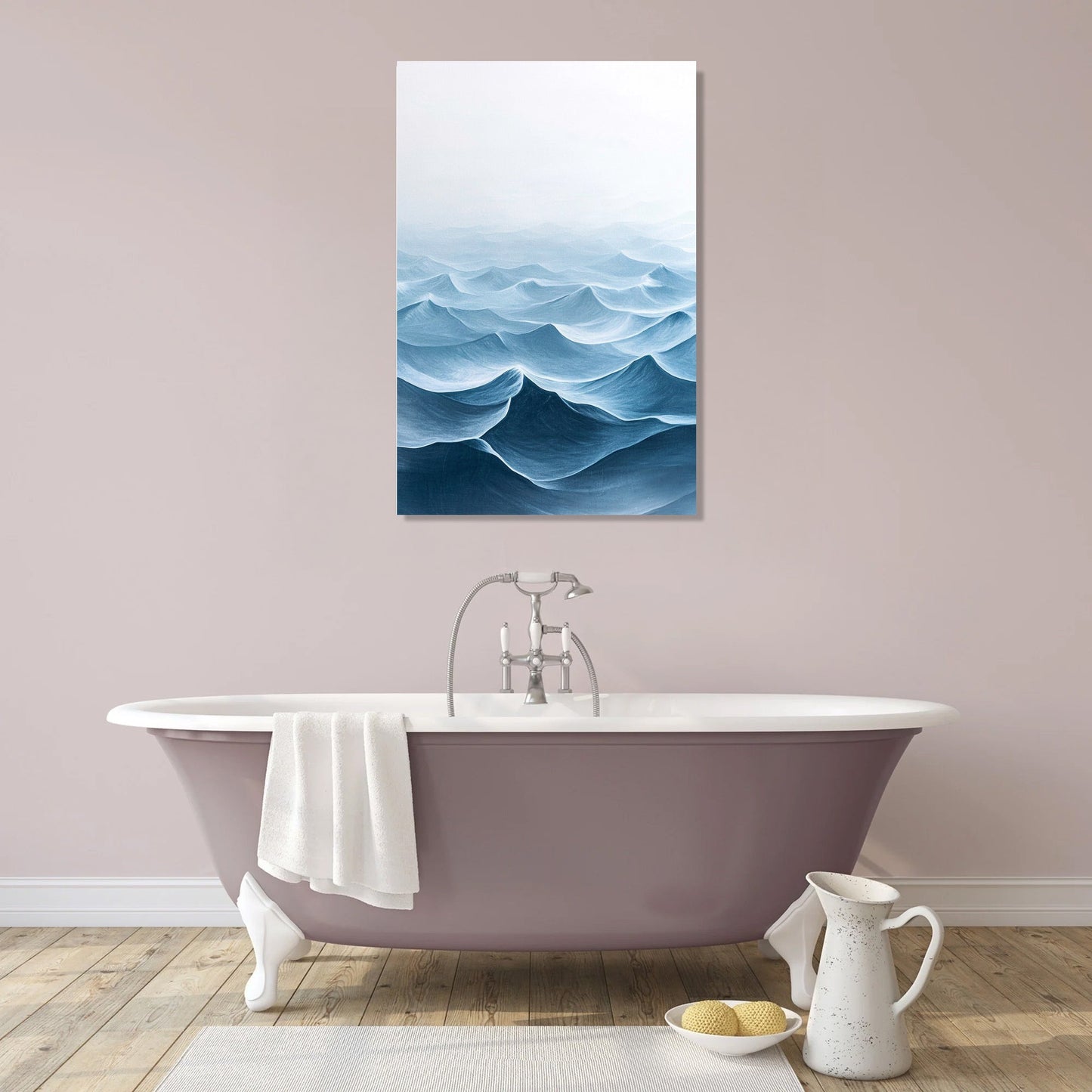 Serene Waves Canvas