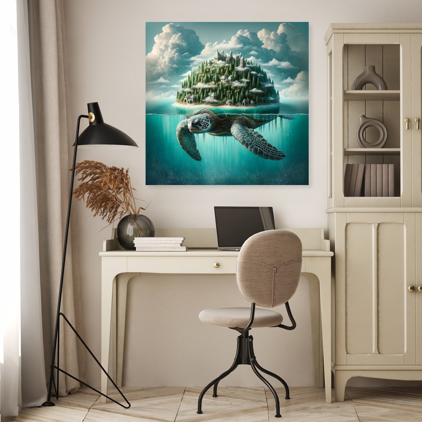 Marine Mirage Canvas