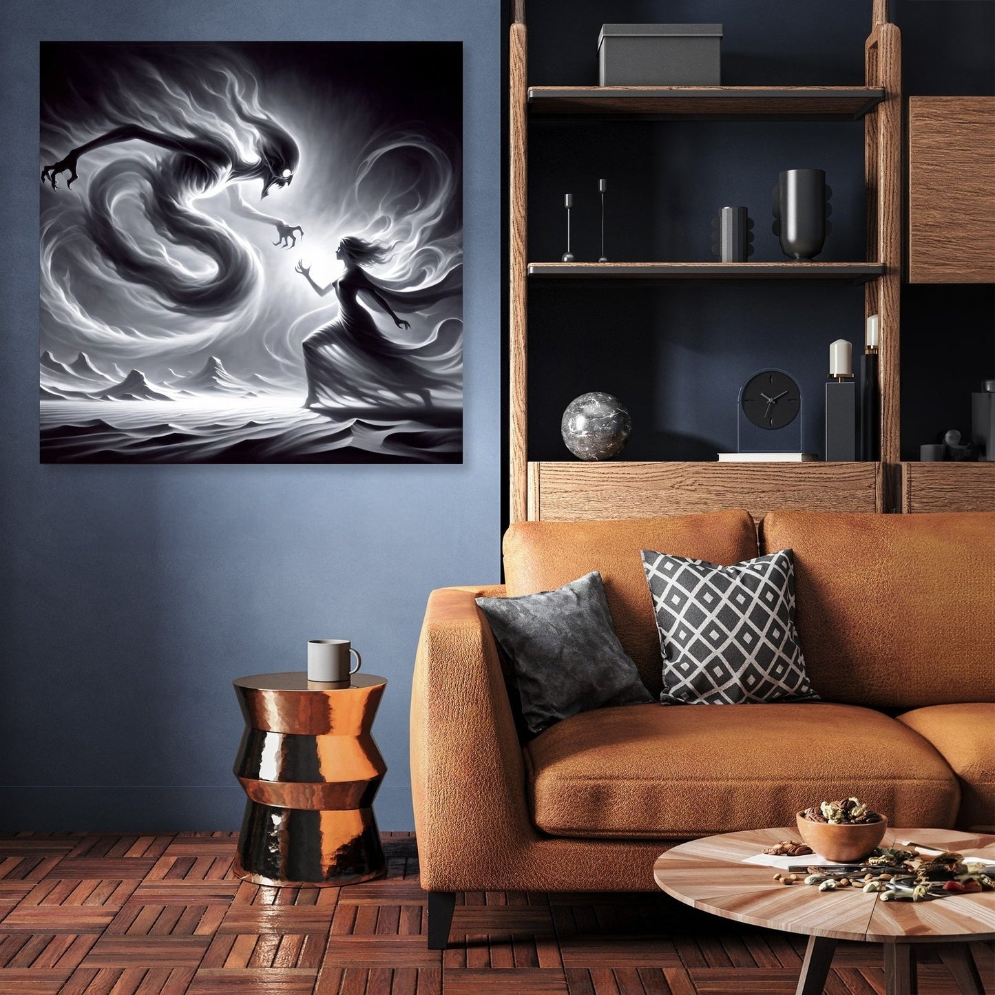 Desert Duel Canvas