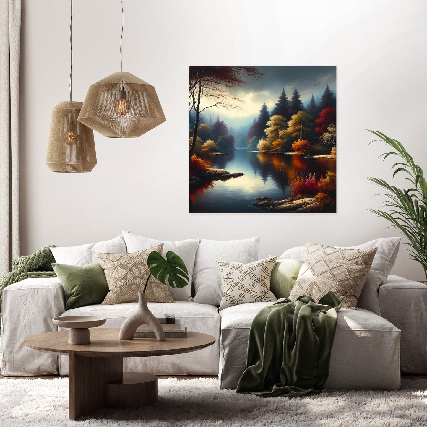 Autumn Tranquility Canvas