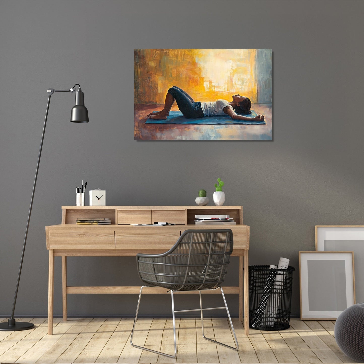 Post-Workout Serenity Canvas