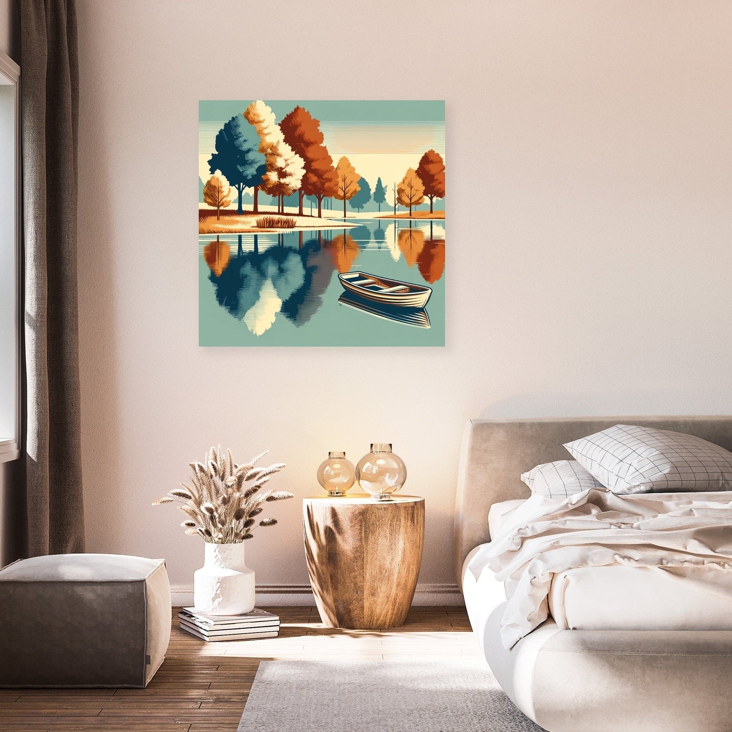 Autumn Reflection Canvas