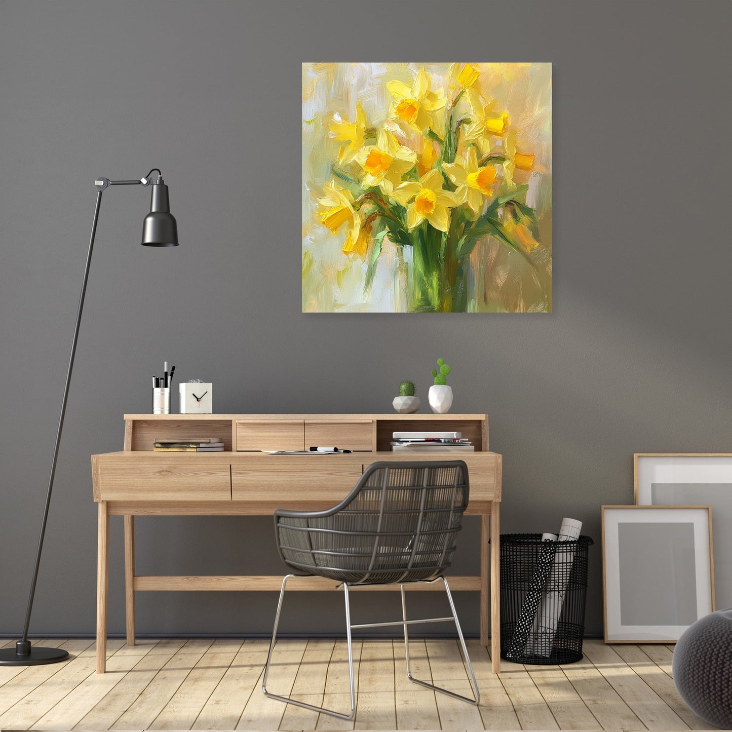 Daffodil Harmony Canvas