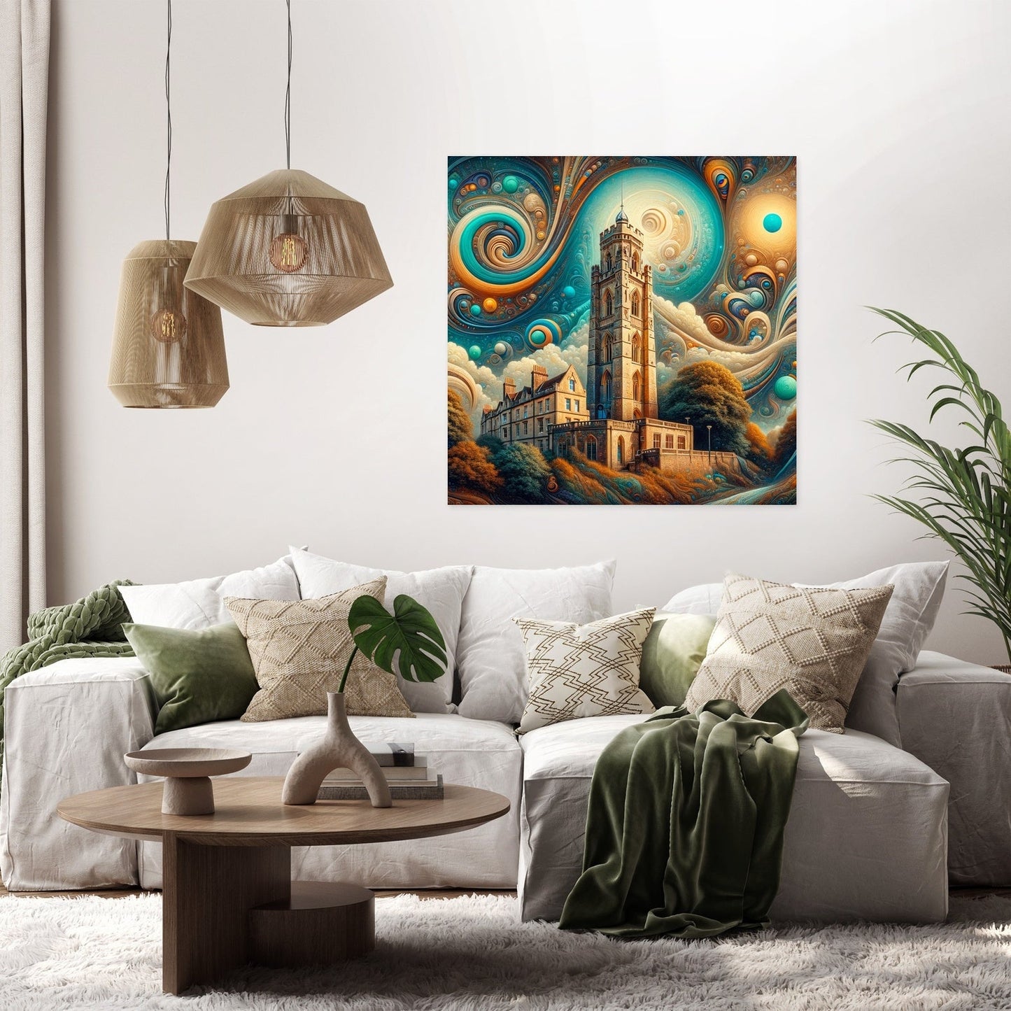 Bristol Tower Dreamscape Canvas