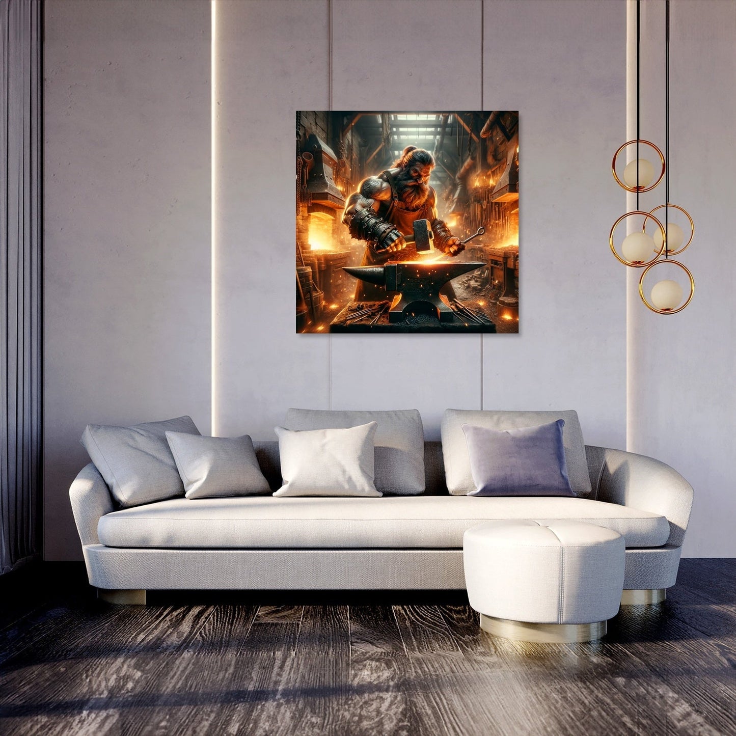 Forge of Legends Canvas