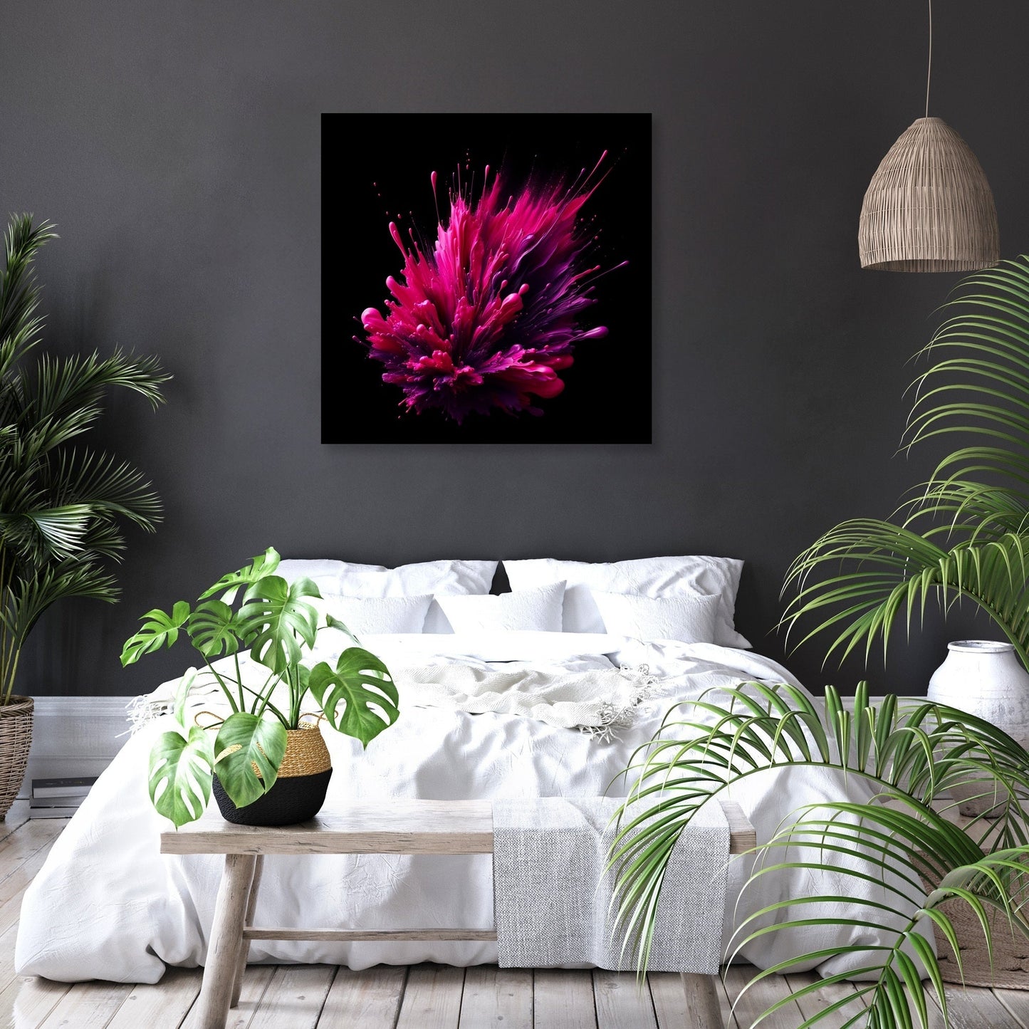 Magenta Energy Canvas