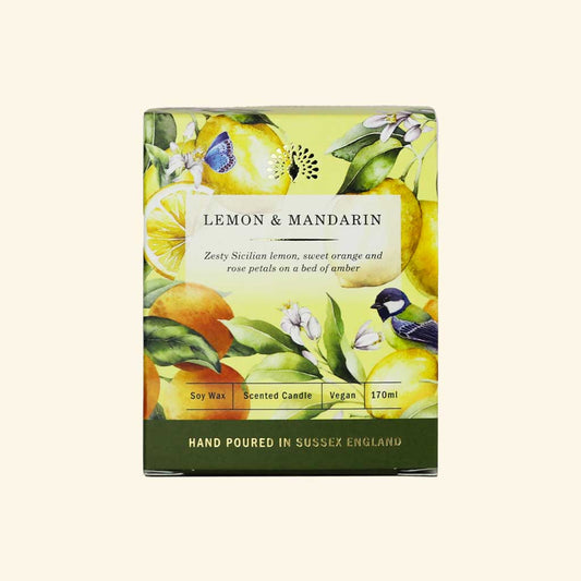Lemon and Mandarin Candle