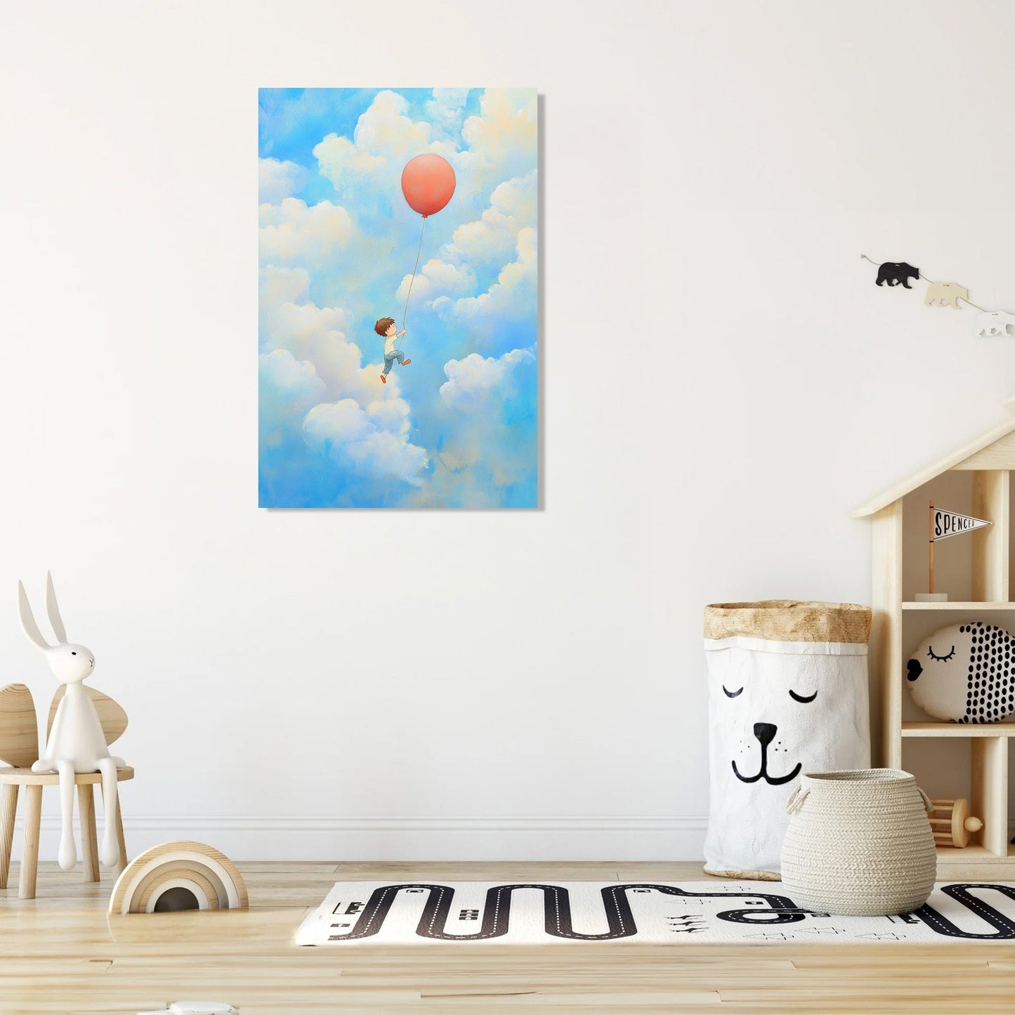 Balloon Boy Canvas