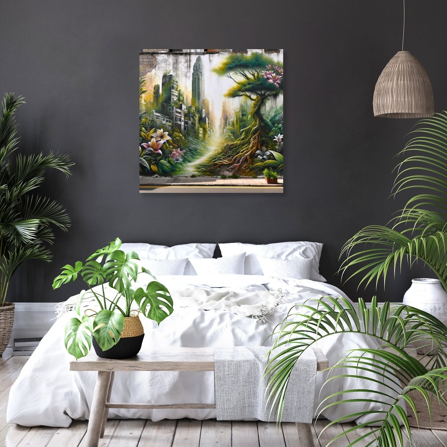 Urban Flora Canvas