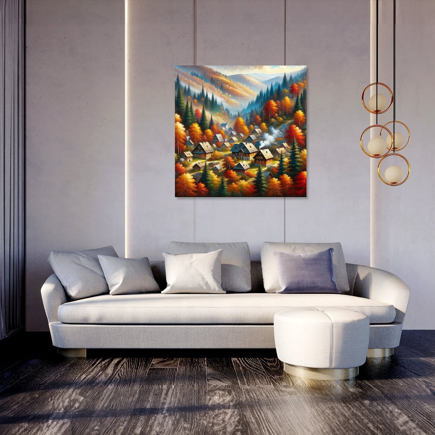 Autumnal Haven Canvas