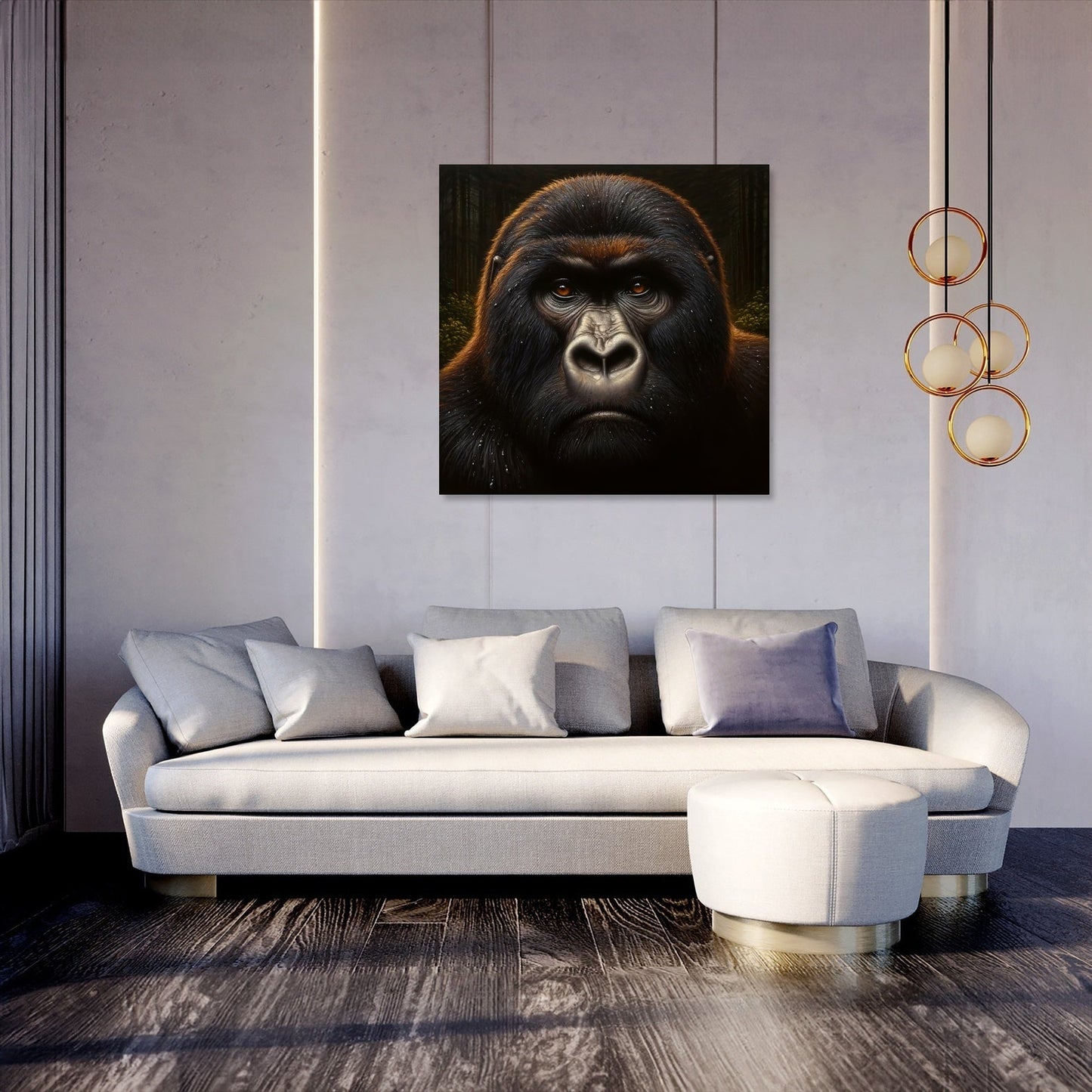 Midnight Majesty Canvas