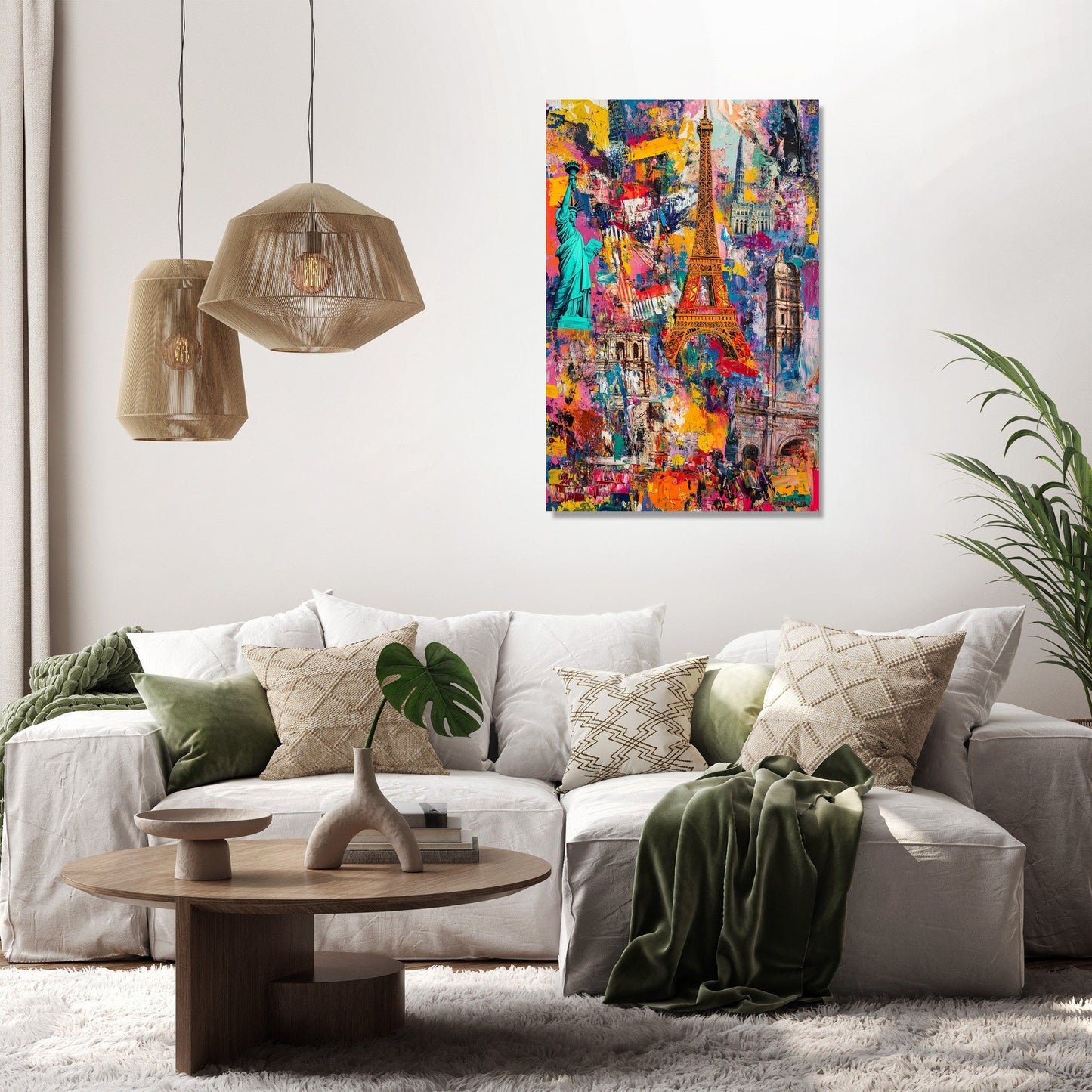 Global Icons Chaos Canvas