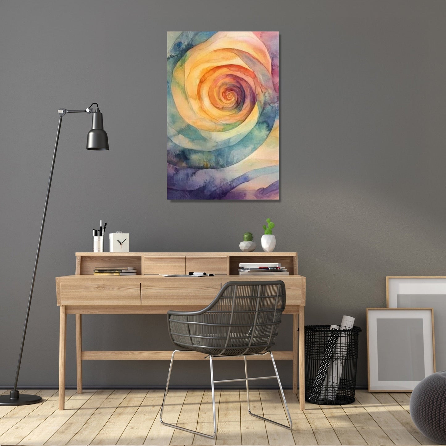 Infinite Reflection Canvas