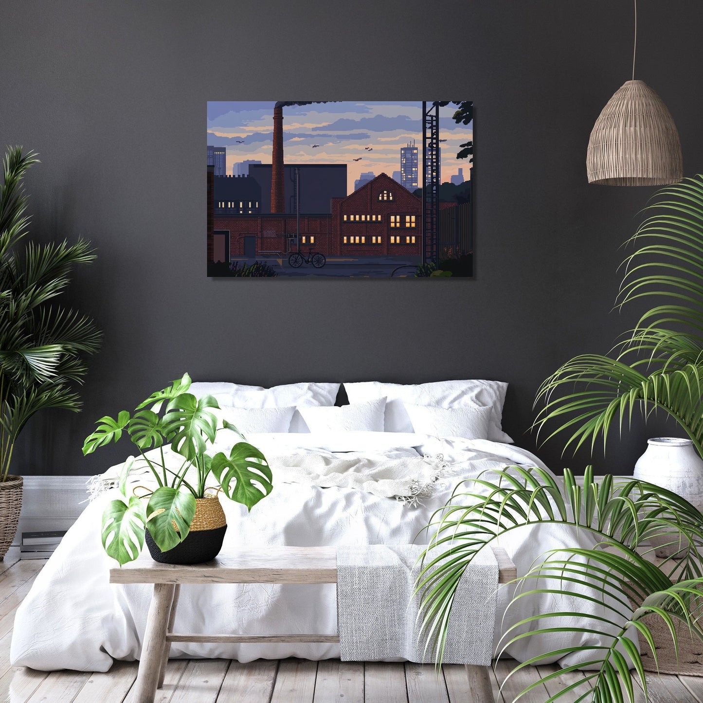 Manchester Factory Canvas
