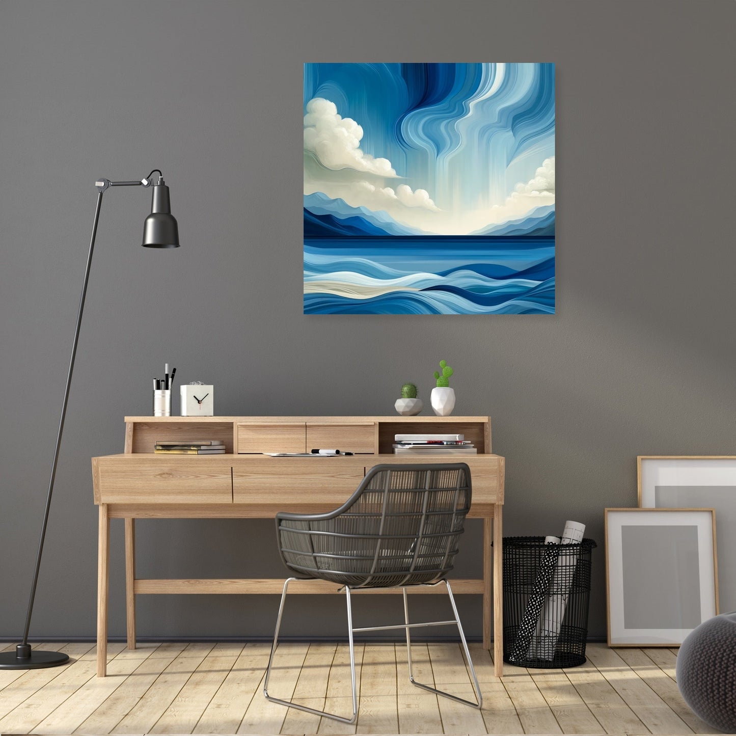 Azure Depths Canvas