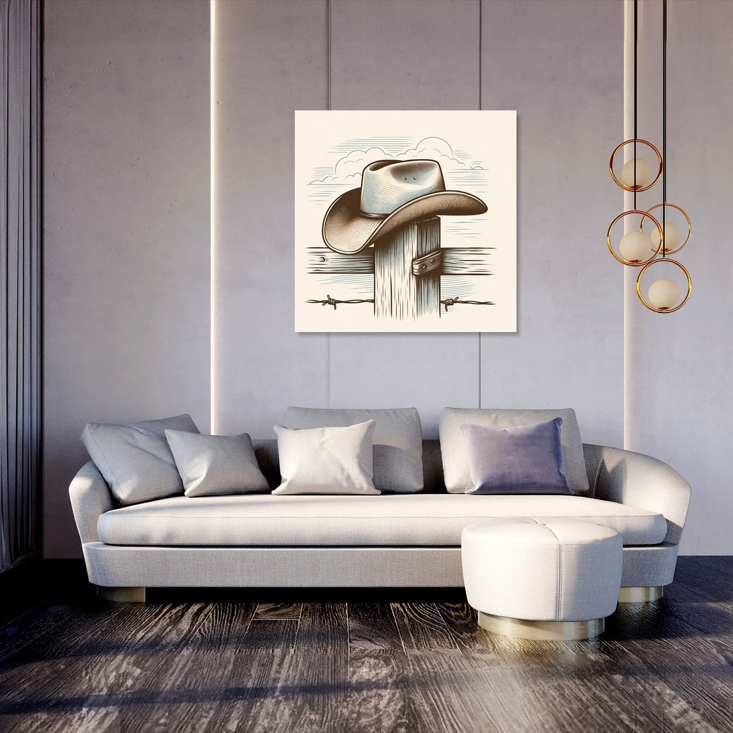 Rustic Charm Canvas