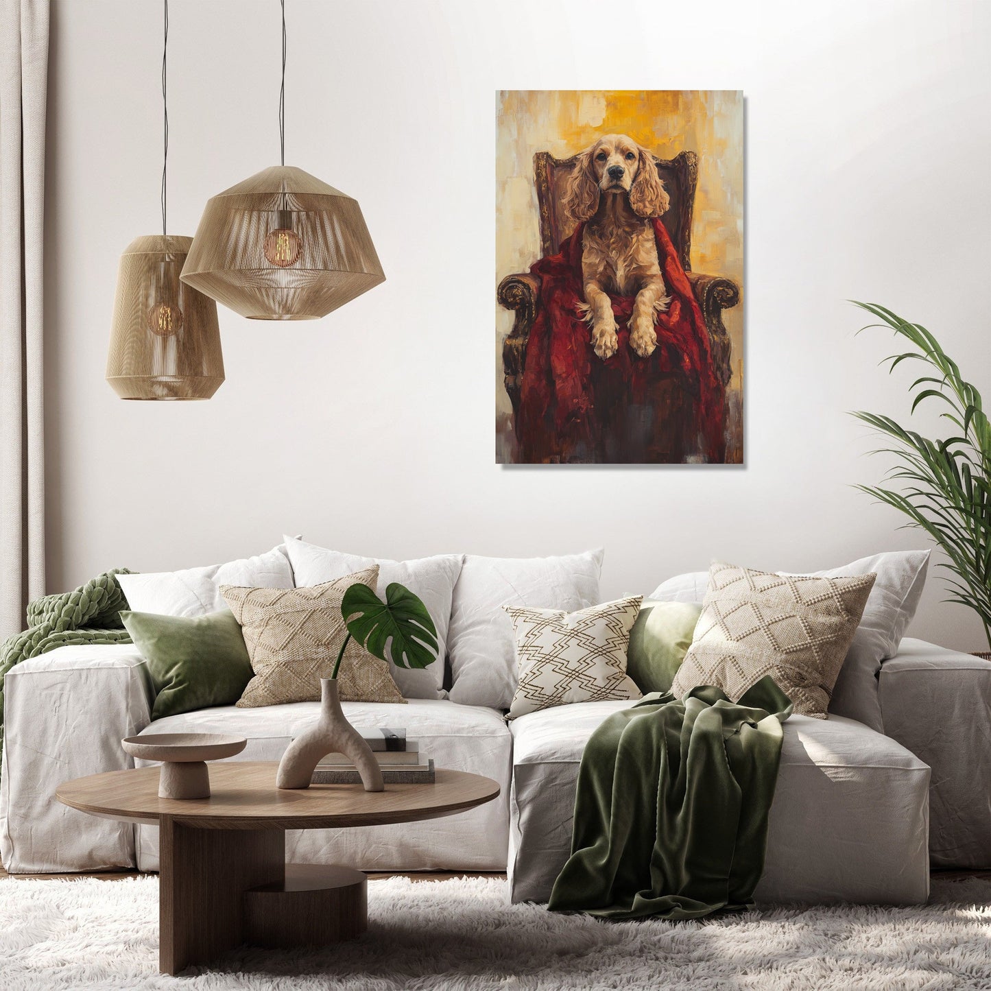 Noble Cocker Spaniel Canvas