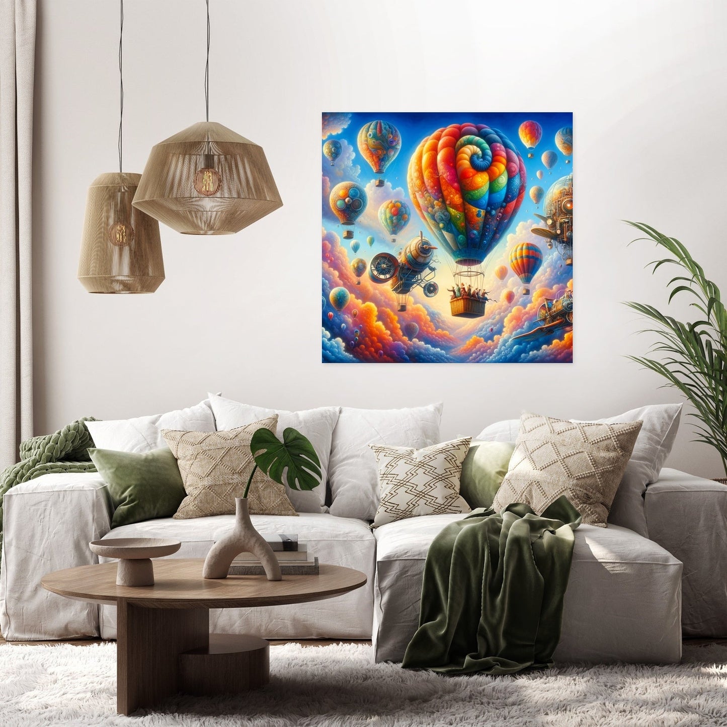 Skyward Fantasy Canvas