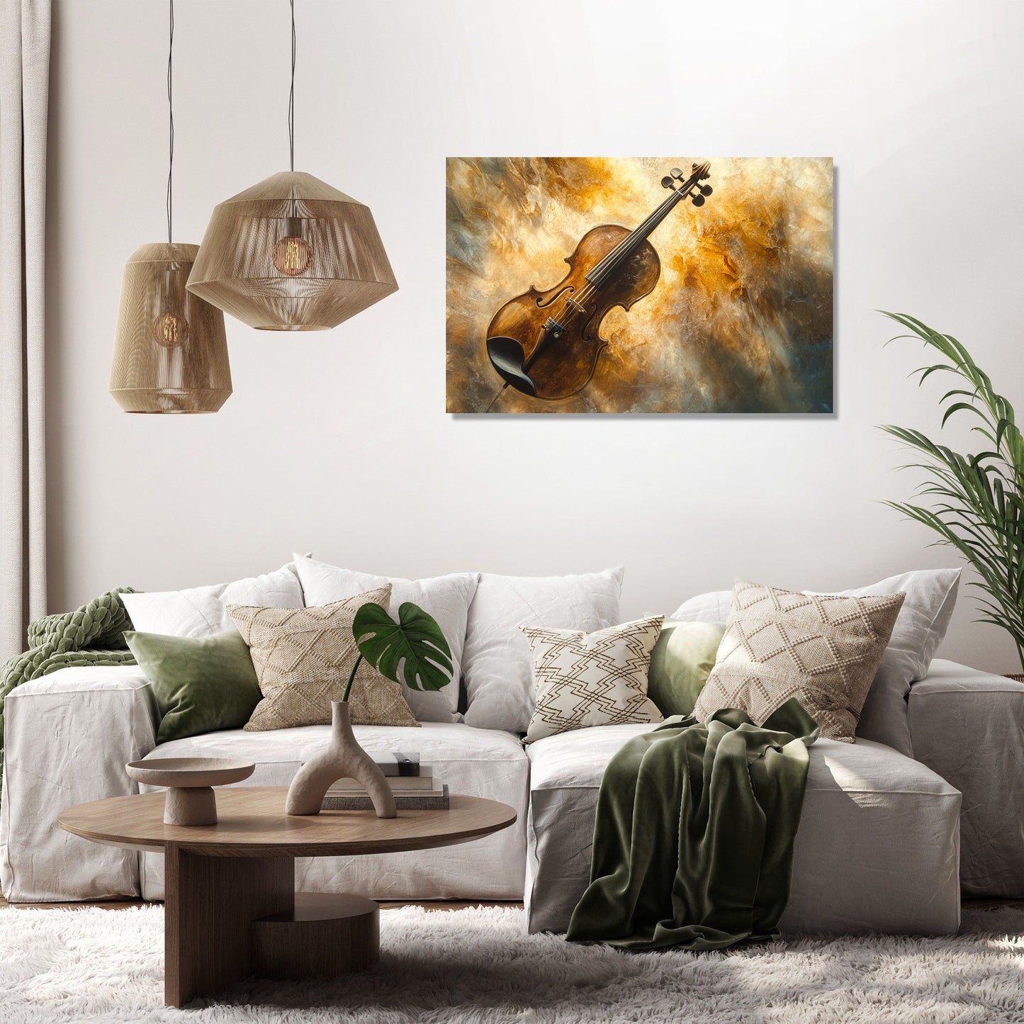 Violin Reverie Canvas