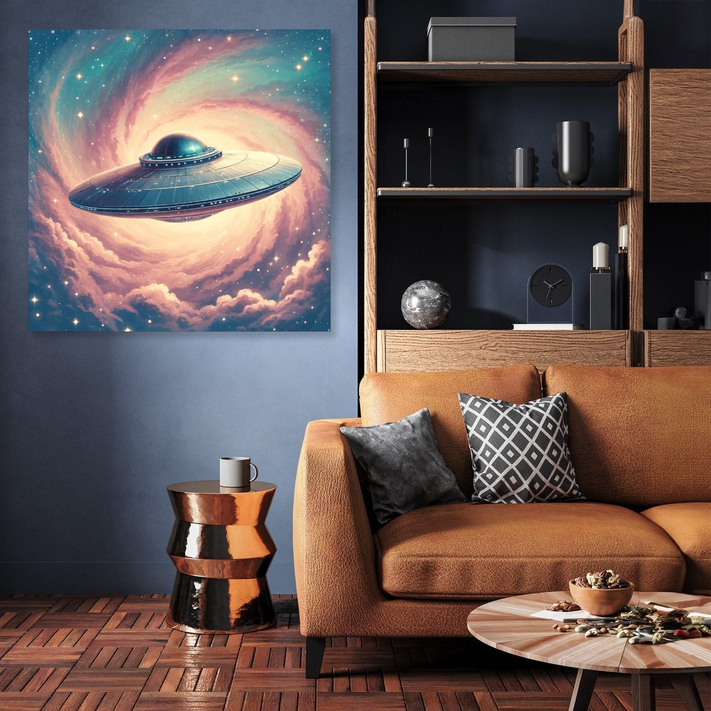 Ethereal UFO Canvas