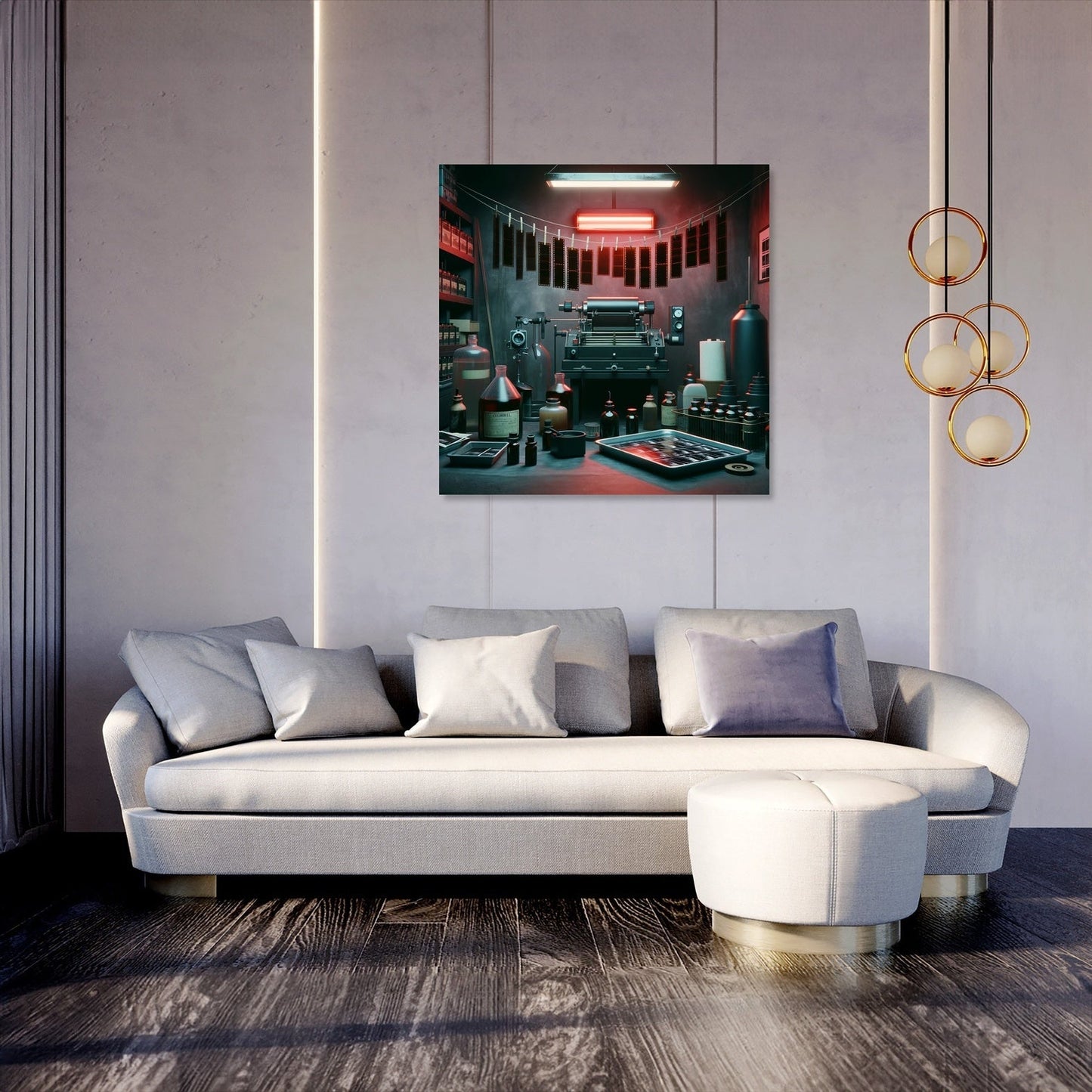 Redlight Mystique Canvas