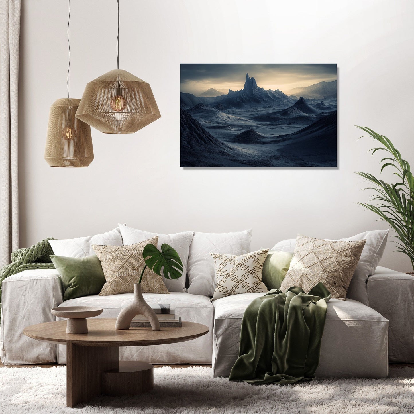 Alien Dunes Canvas