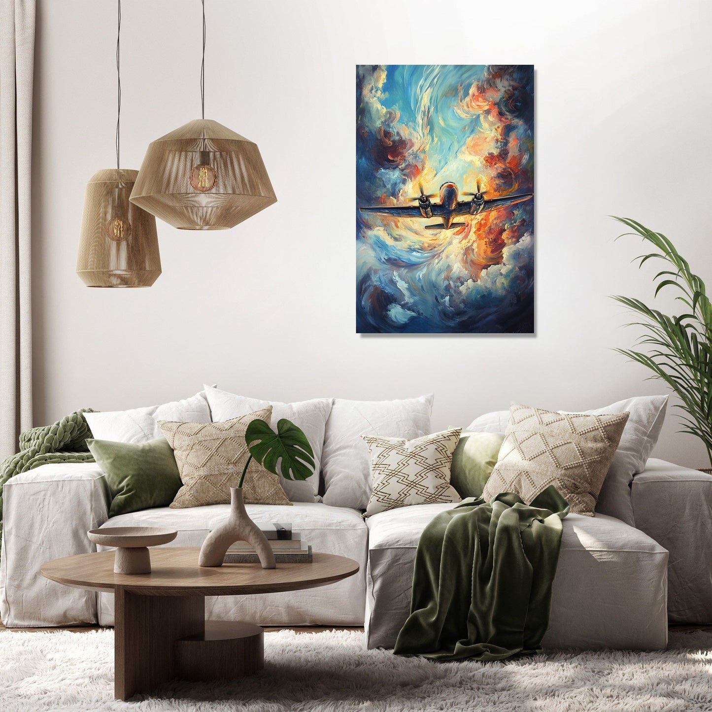 Skyward Soaring Canvas