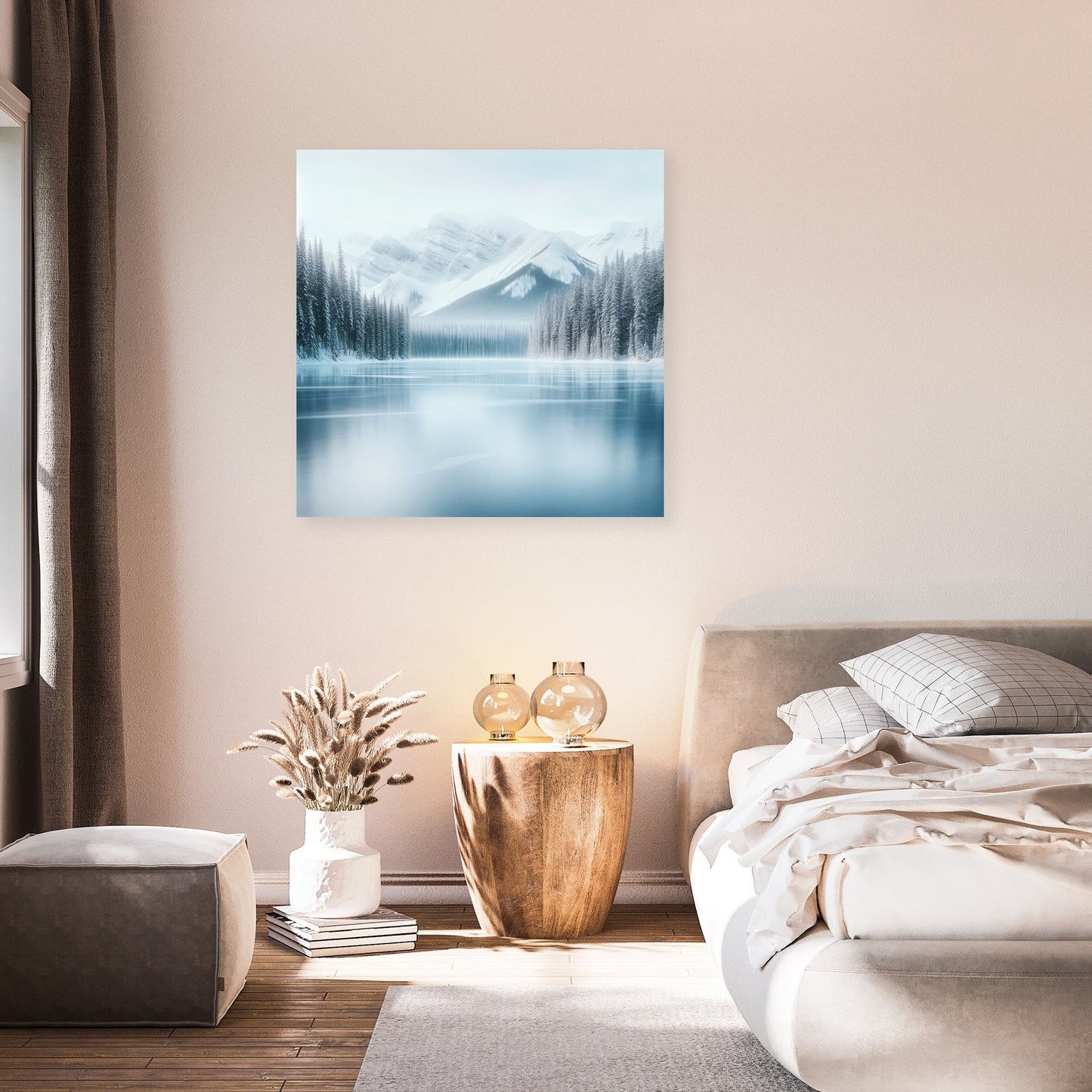 Winter Lake Canvas