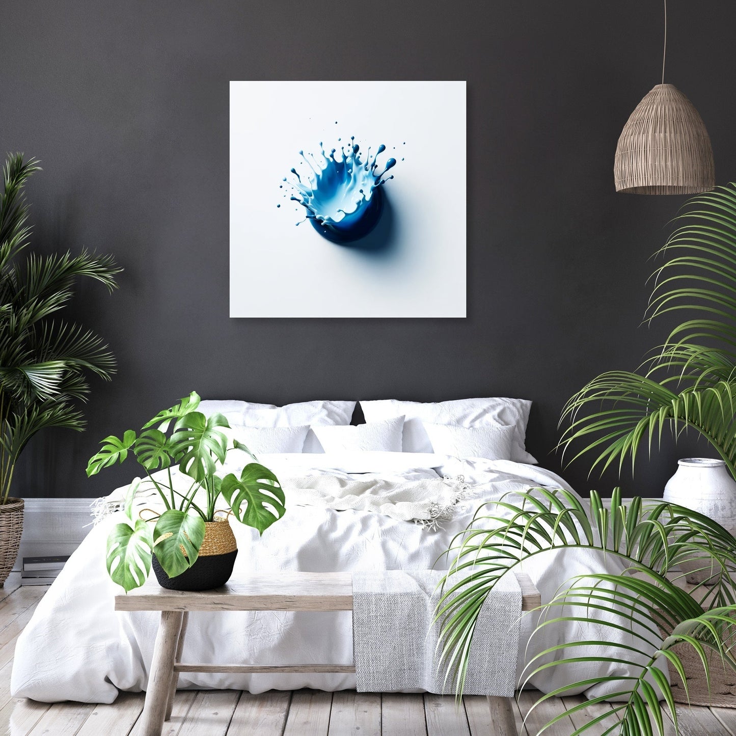 Blue Tranquility Canvas