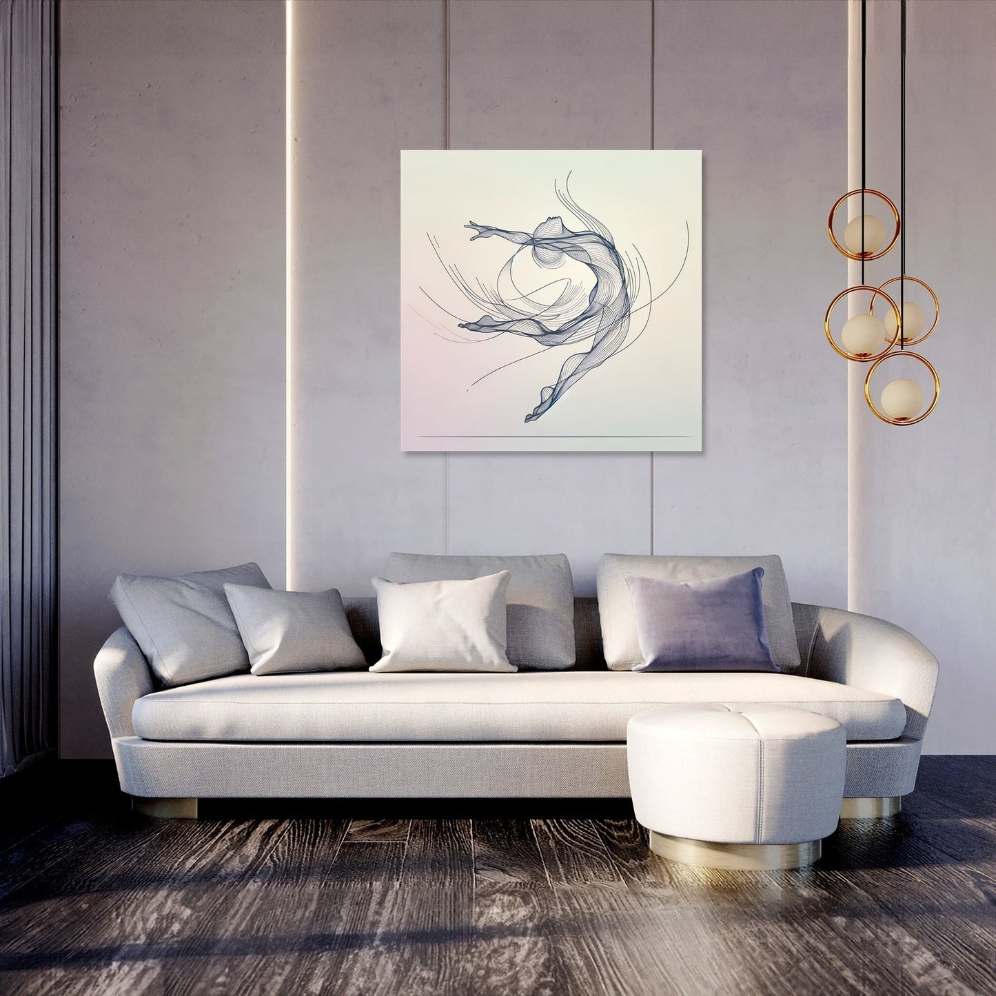 Leaping Grace Canvas