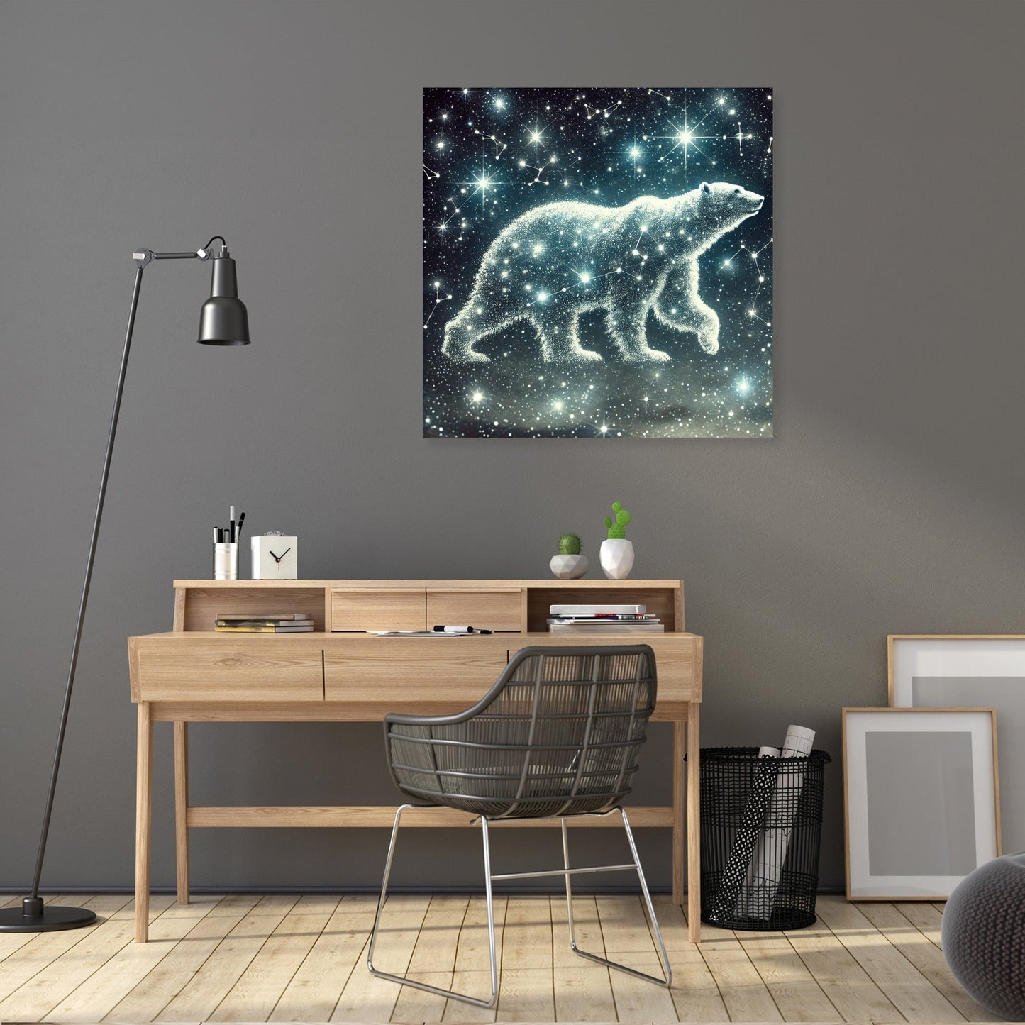 Celestial Bear Canvas