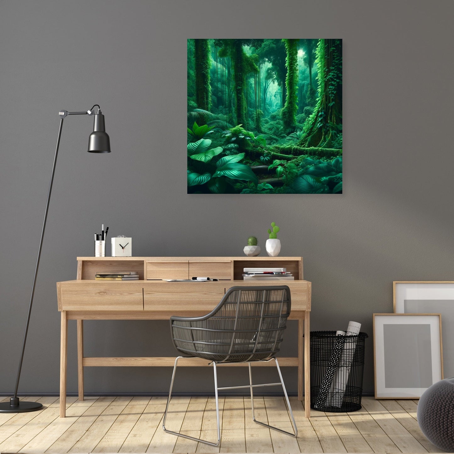 Jade Jungle Canvas