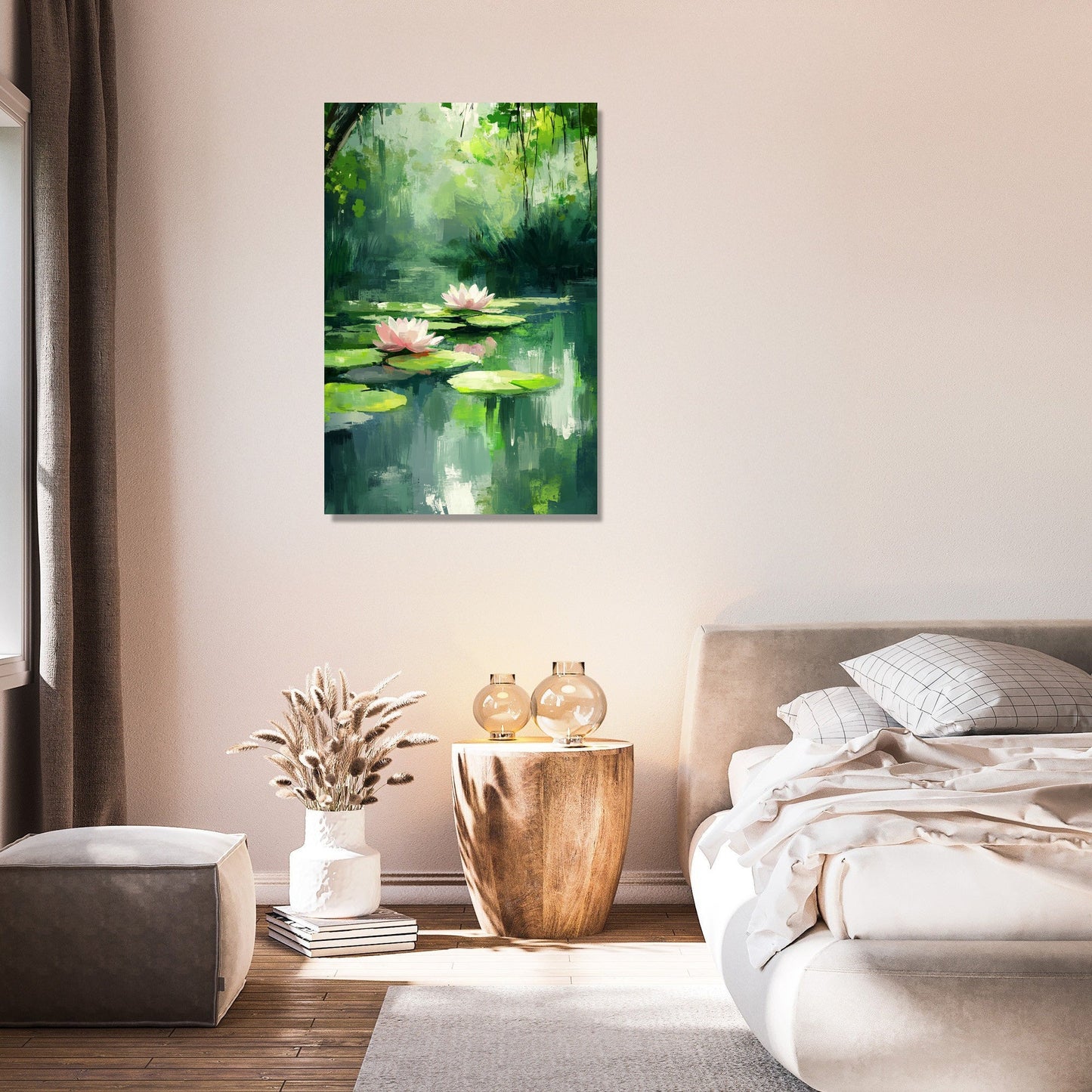 Tranquil Lilies Canvas