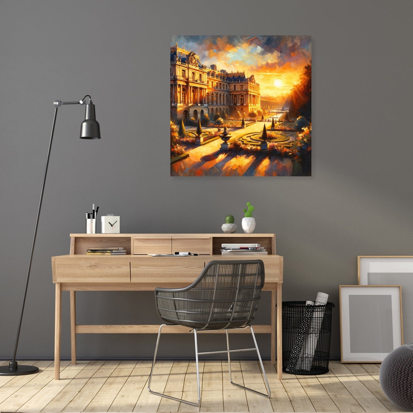 Versailles' Golden Aura Paris Canvas