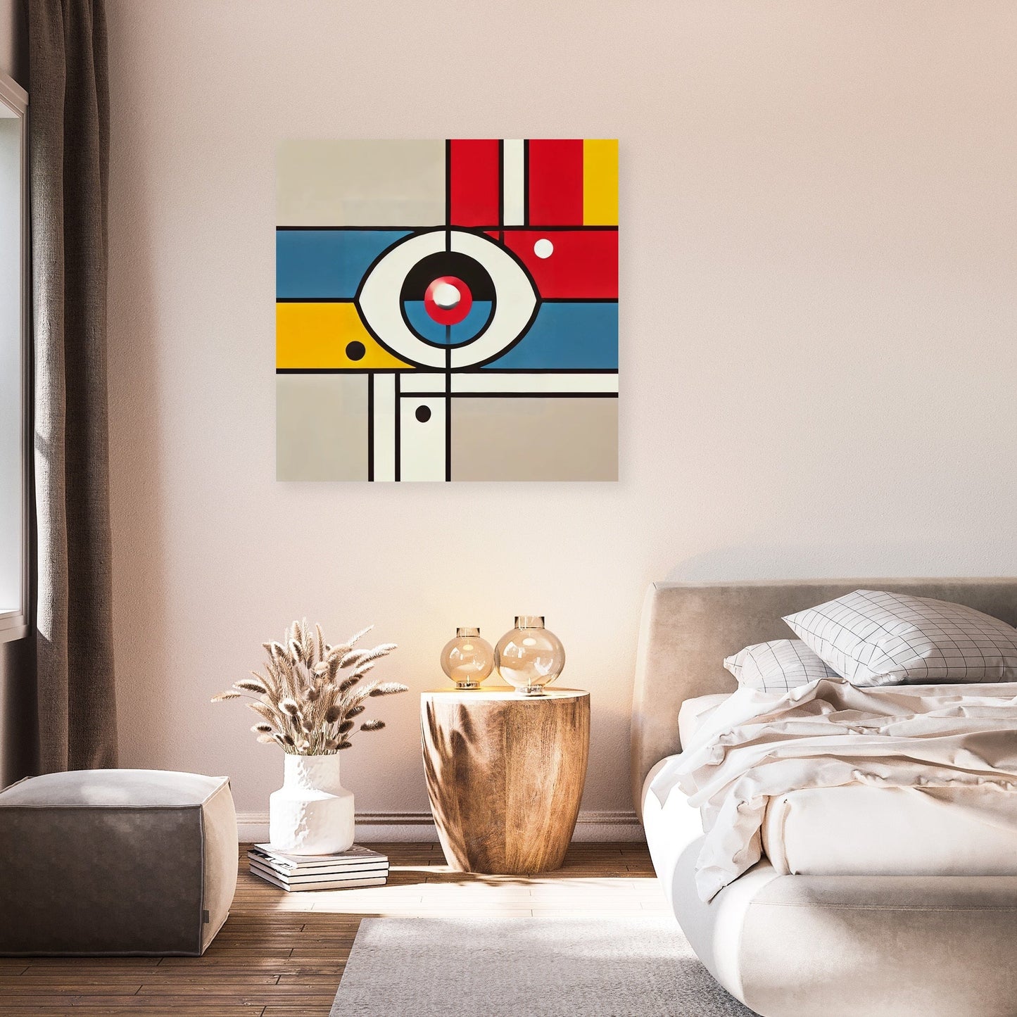 Bauhaus Eye Canvas
