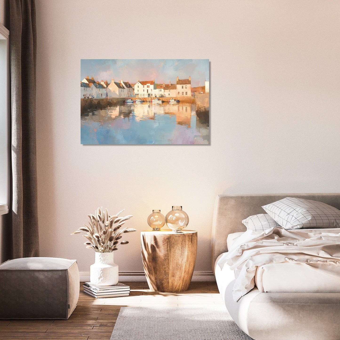 Footdee Dawn Canvas