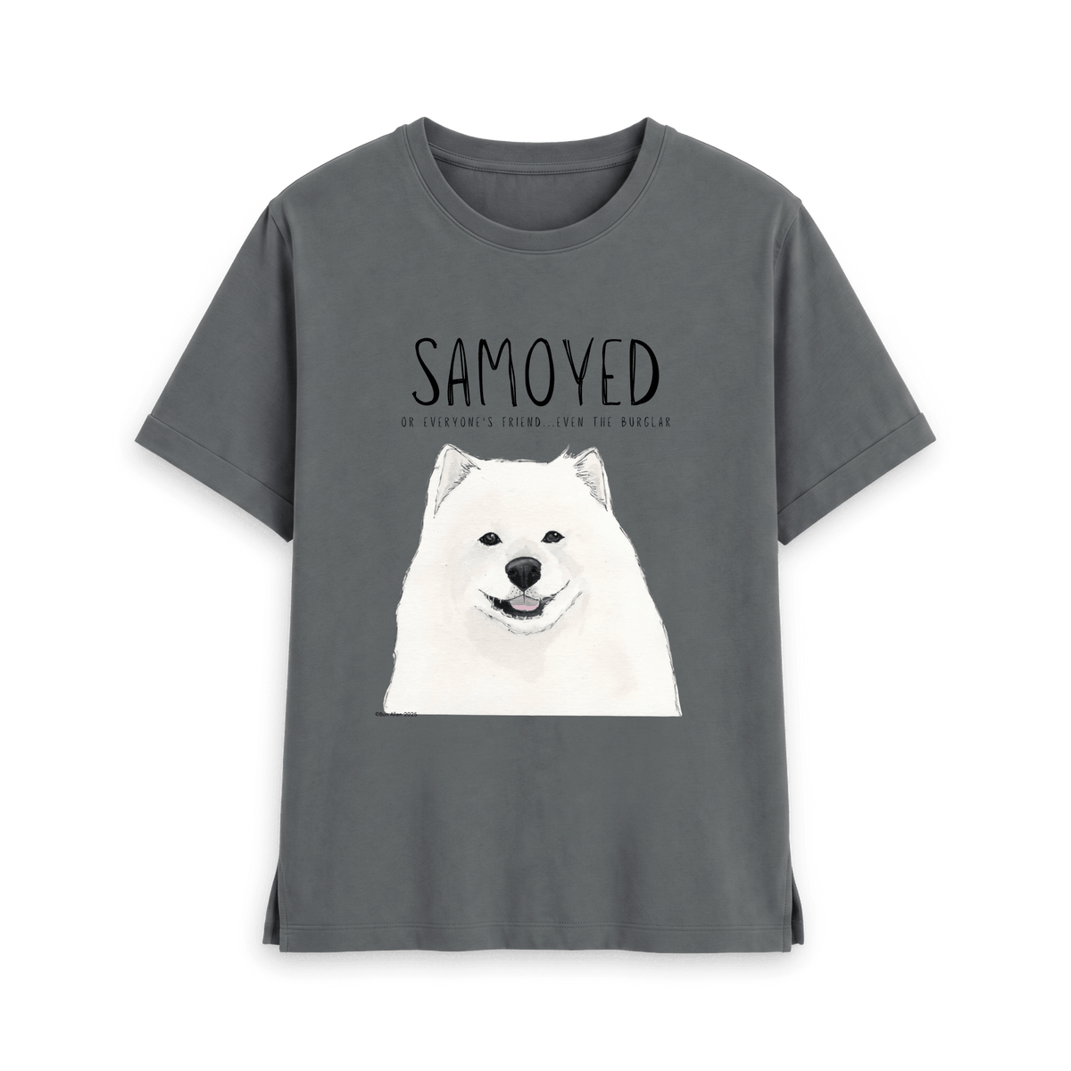 Fluff First, Questions Later – The Samoyed Tee for Professional Dog People