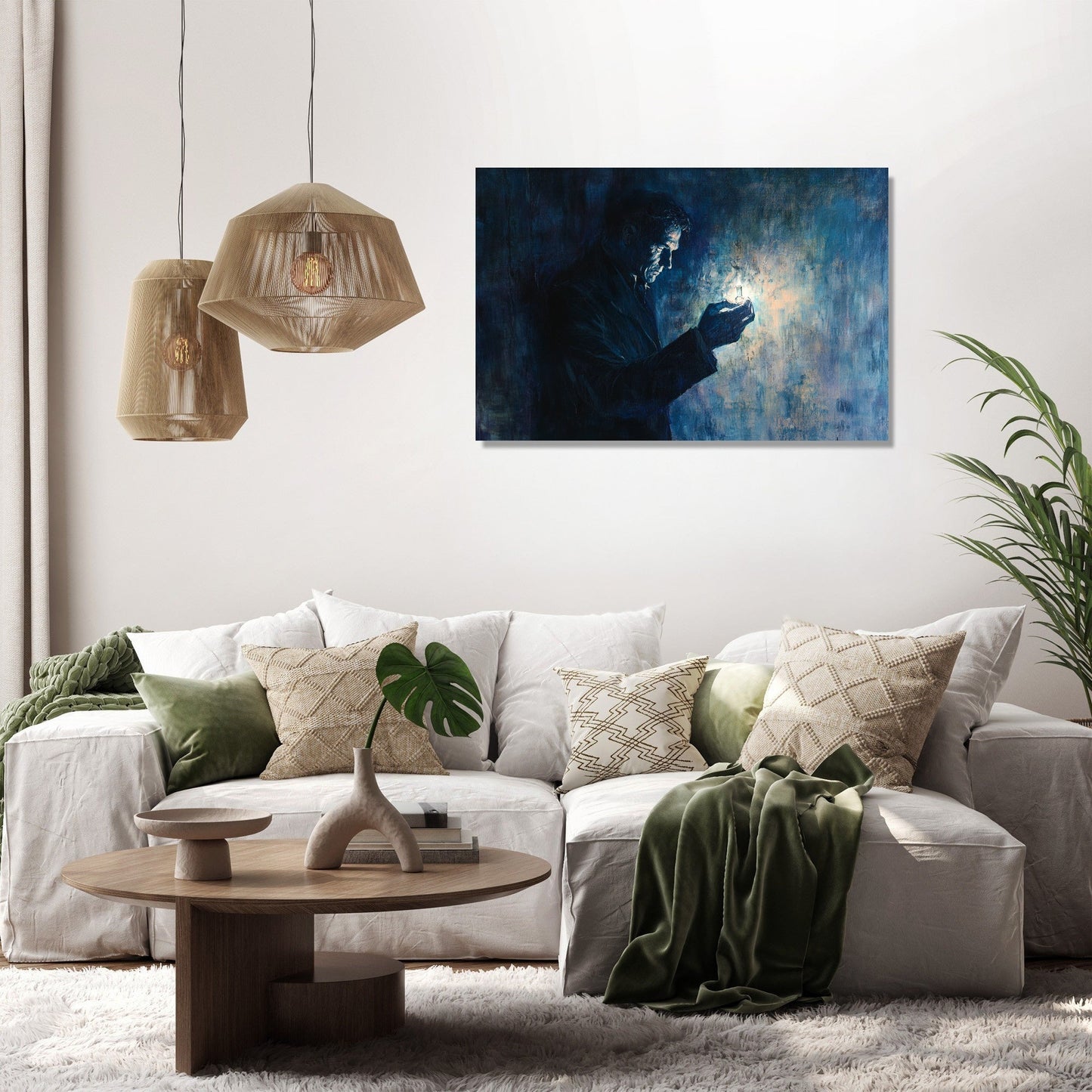 Midnight Metamorphosis Canvas
