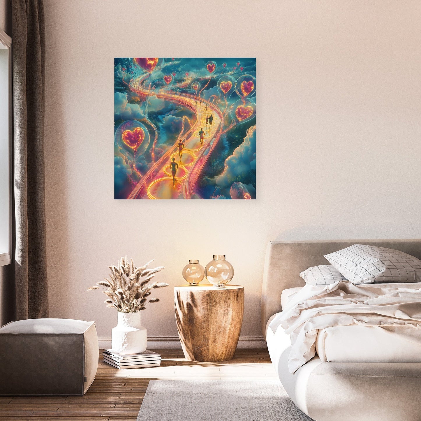 Cardio Labyrinth Canvas