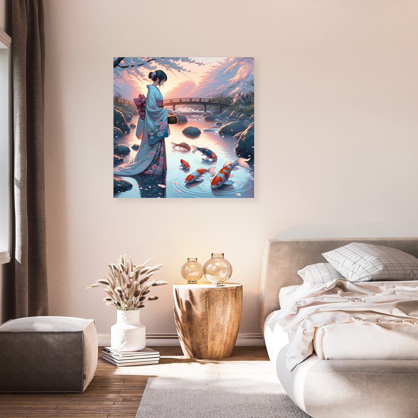 Koi Whisperer Canvas