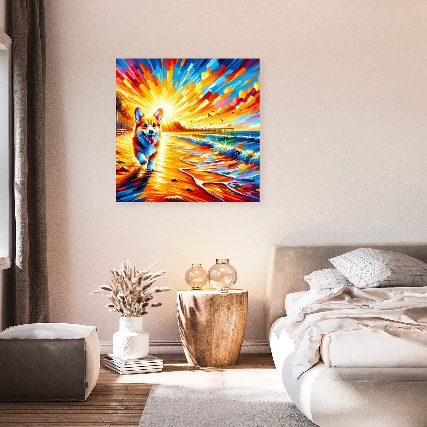 Sunset Frolic Canvas
