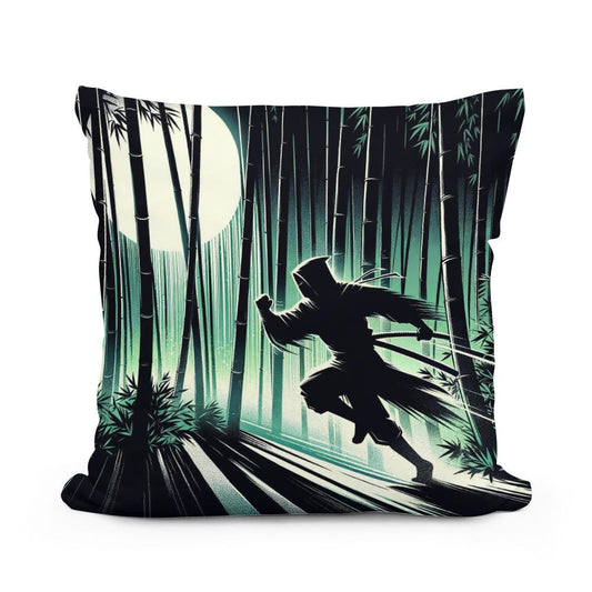 Ninja Moonlight Cotton Cushion
