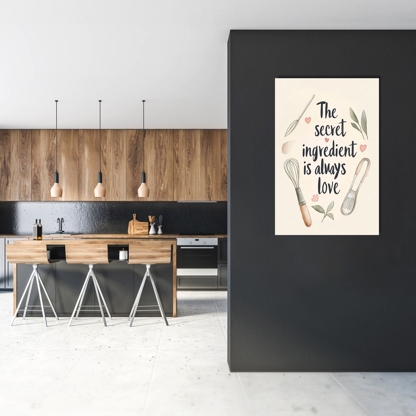 Culinary Love Canvas