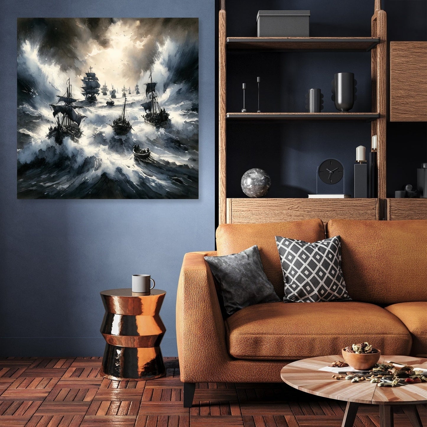Tempest's Embrace Canvas