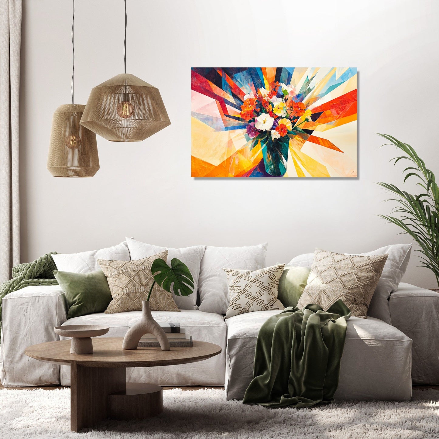 Floral Explosion Canvas
