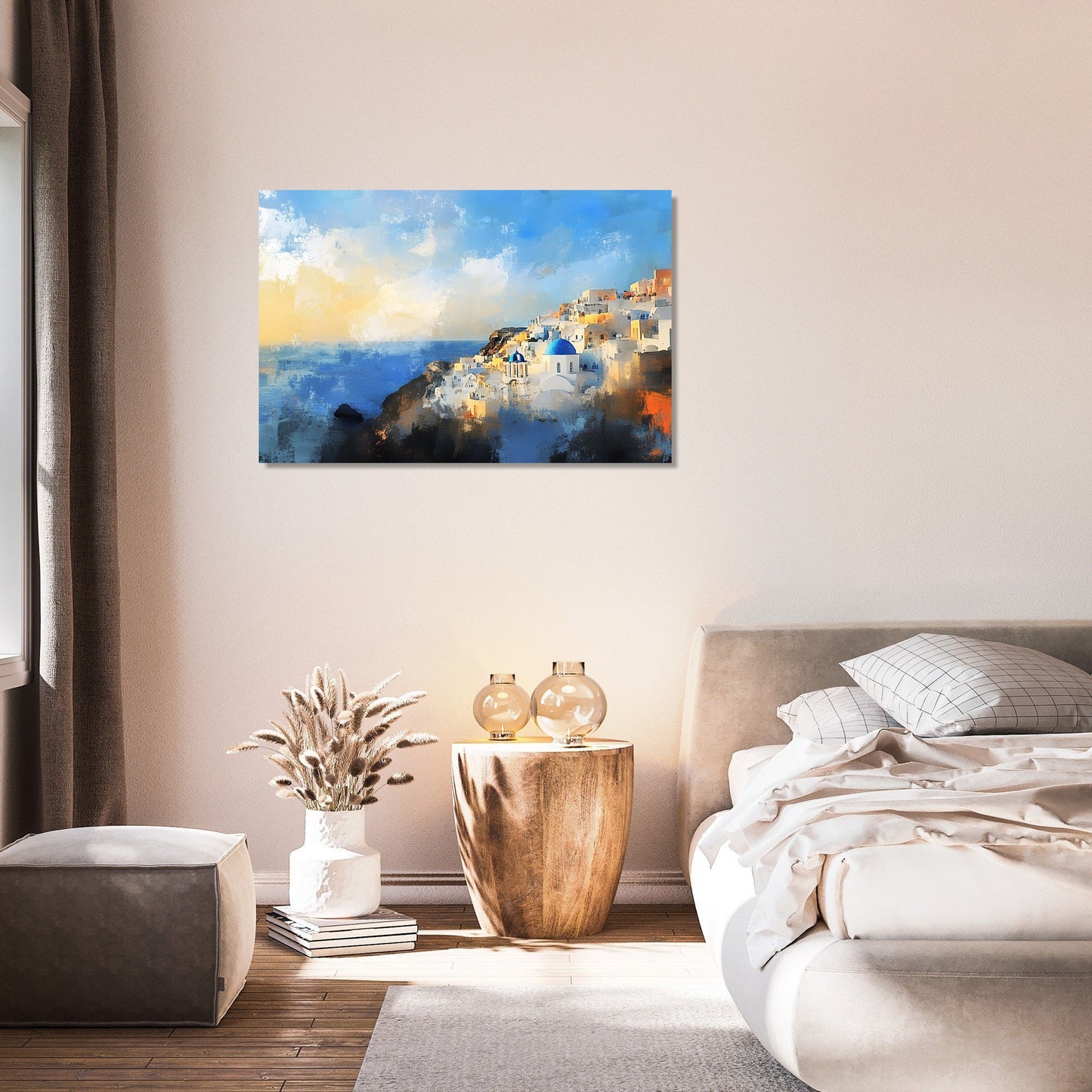 Oia Sunrise Canvas