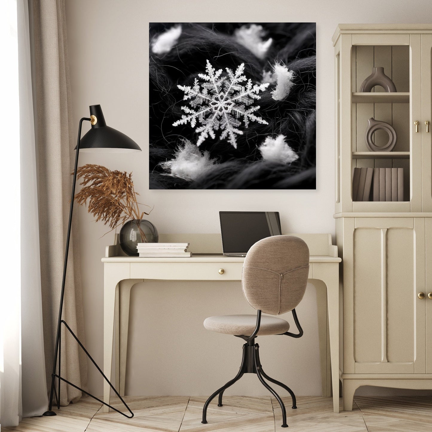 Fragile Contrast Canvas
