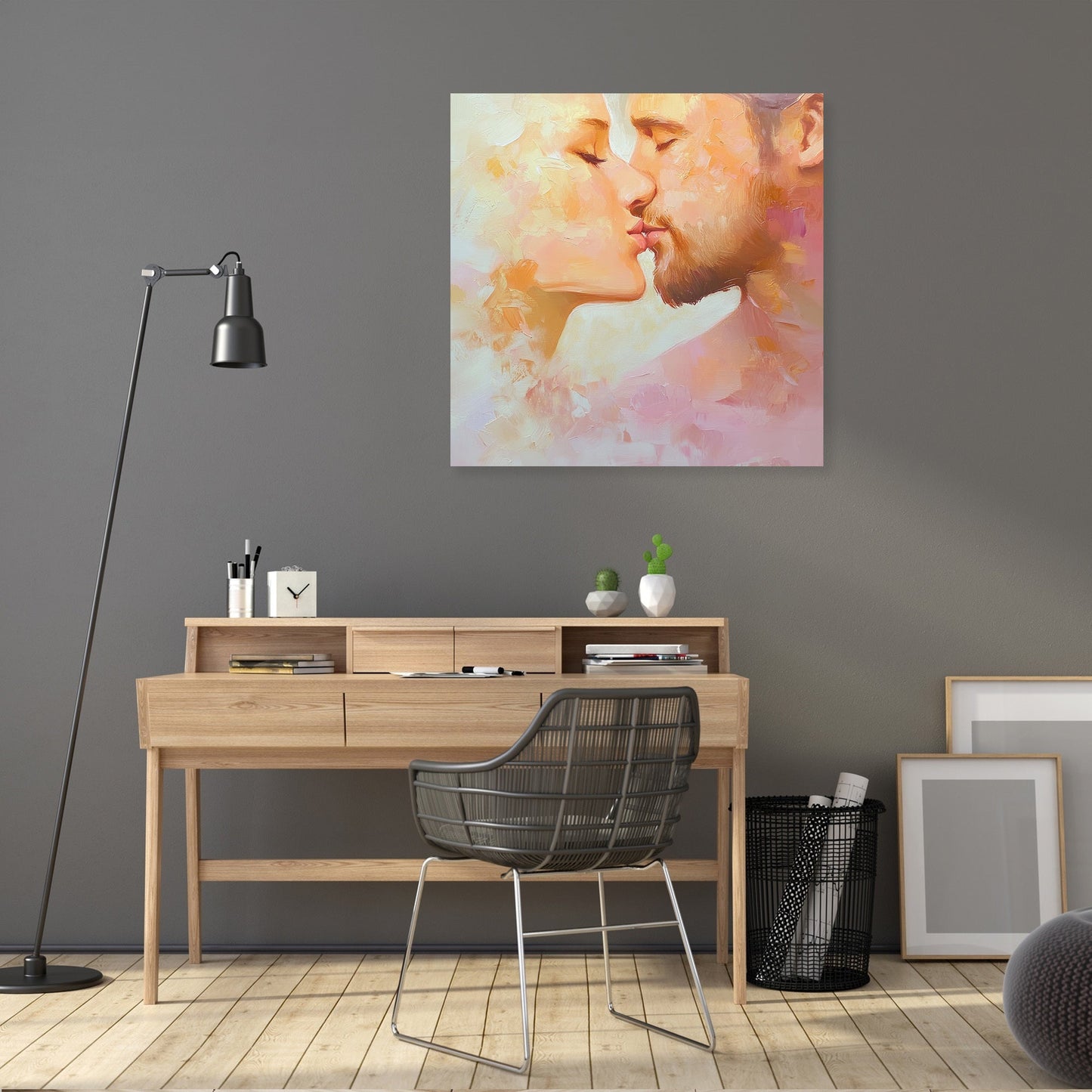 Kiss Intimacy Canvas