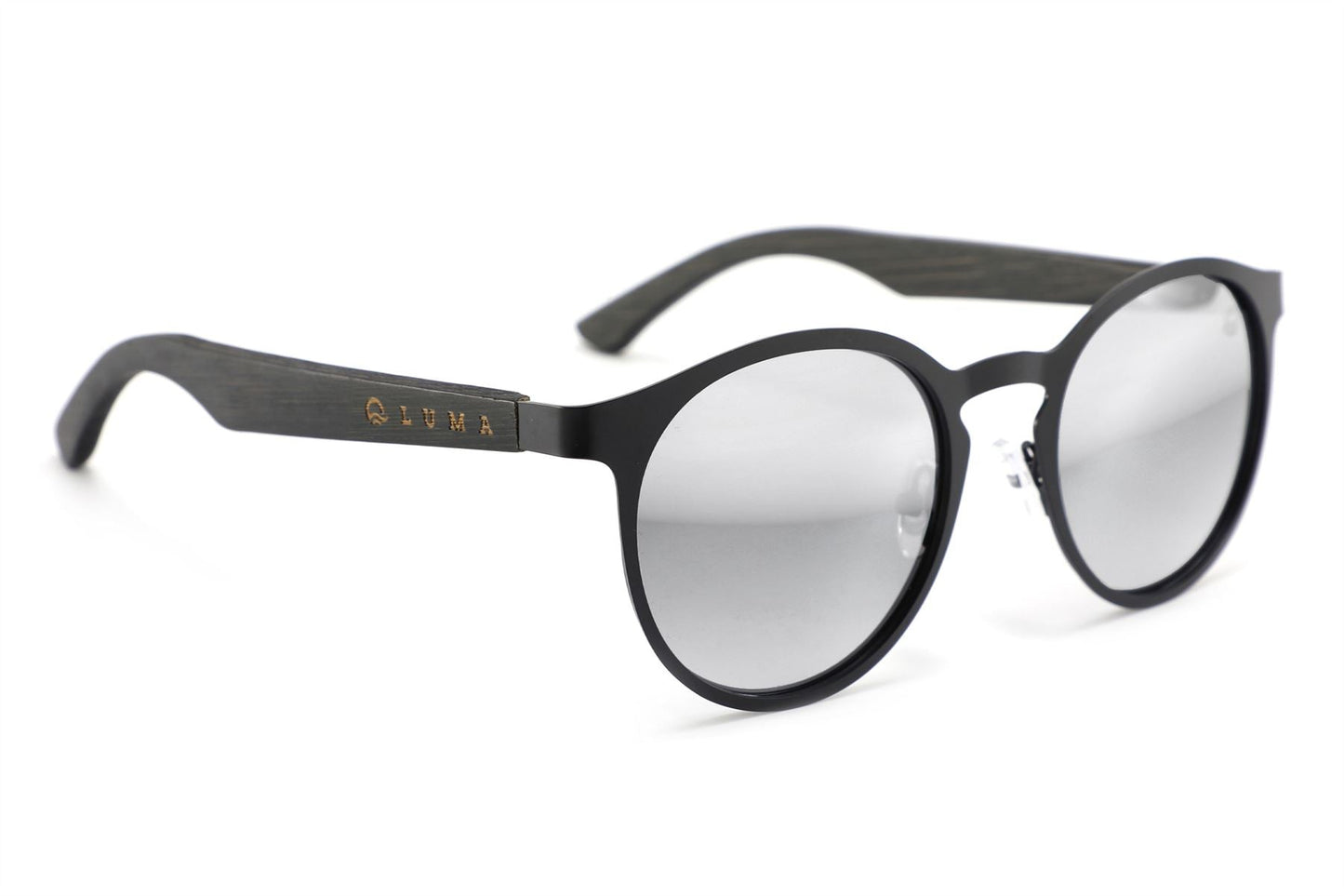 Luma Sunglasses - St Ives - Black/Silver