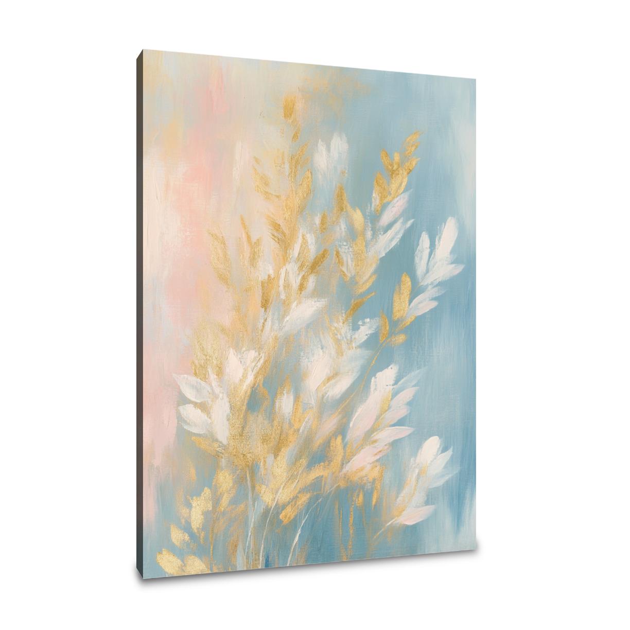 Golden Coral Reef Canvas